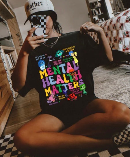 Mental Health Matters Inside Out Crewneck