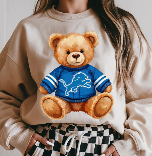 Lions Teddy Crewneck