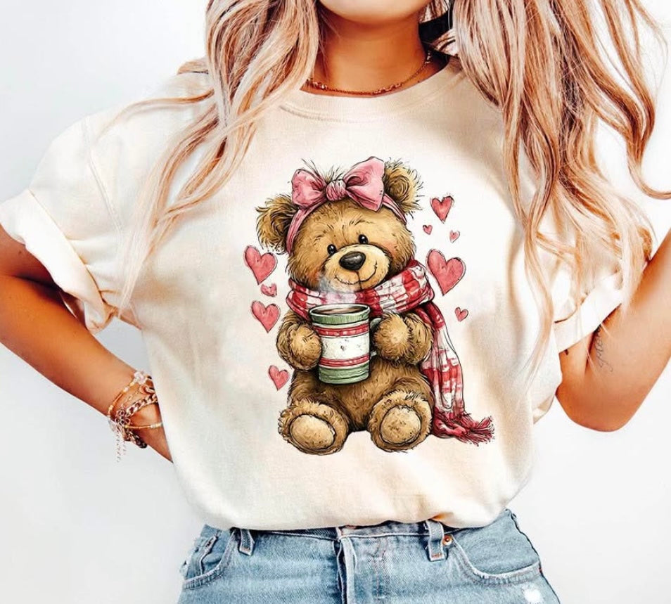 Coffee Cozy Bear Tee
