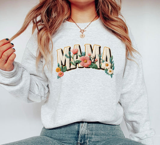 Floral Mama Crewneck