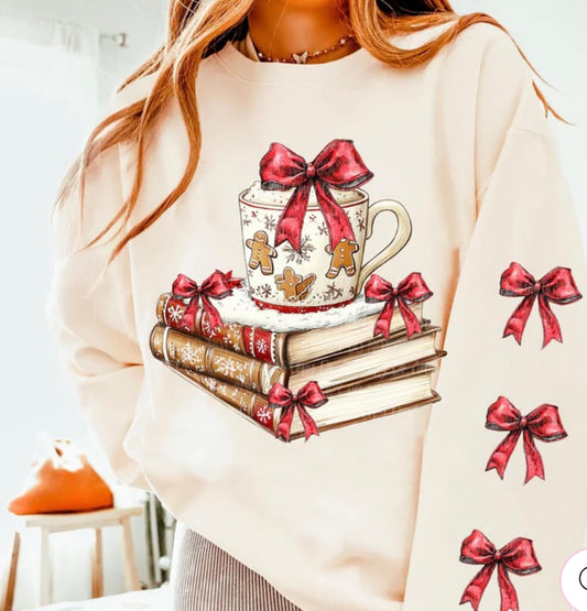 Gingerbread Books Crewneck