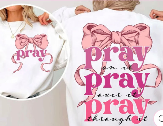 Coquette Pray Crewneck