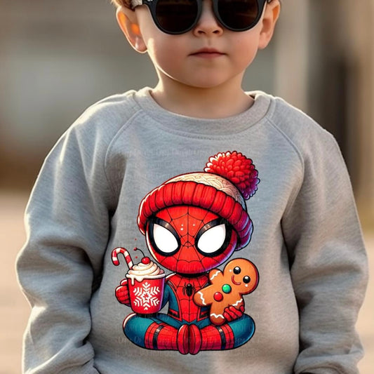 Christmas Spidey Kids Crewneck