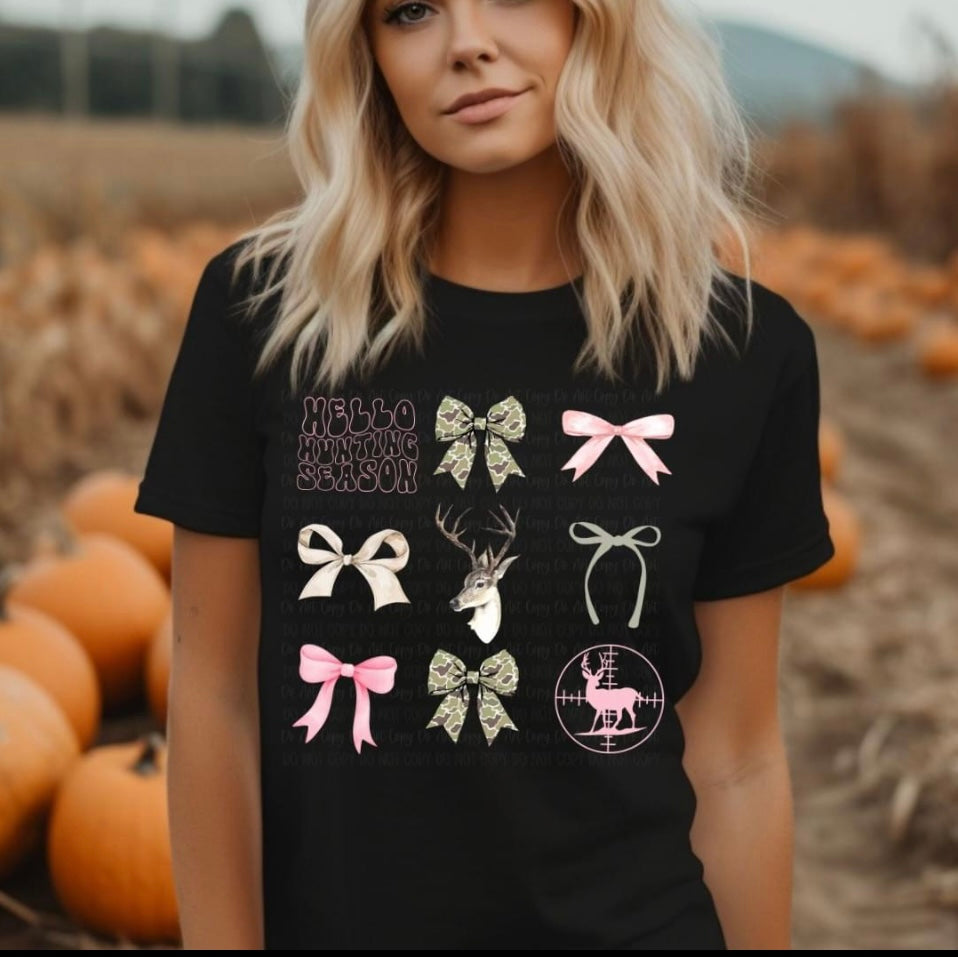 Hello Hunting Season Tee