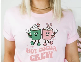 Hot Cocoa Crew tee