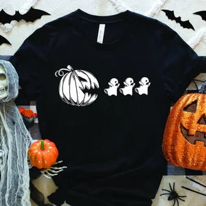 Pumpkin Eating Ghosts tee