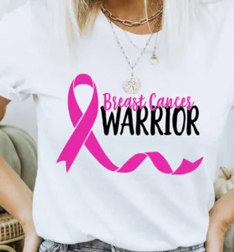 Breast cancer warrior tee