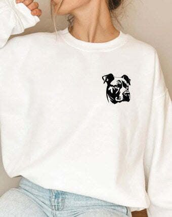 Pitbull (pocket) crewneck