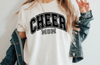 Cheer mom tee