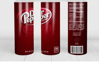 Dr pepper skinny tumbler