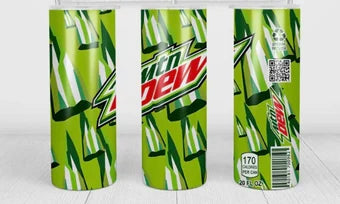 Mt Dew skinny tumbler