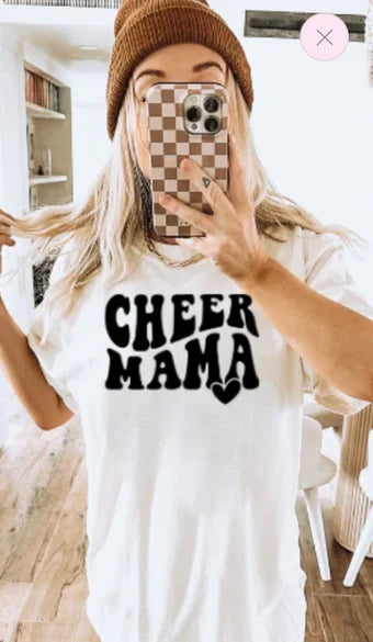 Cheer mama tee