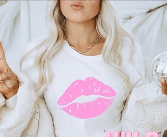 Pink Lip Crewneck