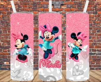 Girl Mouse Skinny tumbler