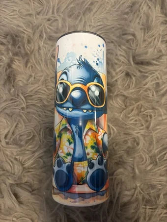 Blue Guy Skinny Tumbler